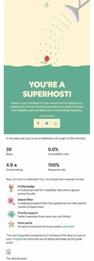 Superhost email for DIGS Vacation Rentals