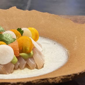 A dish at Six Test Kitchen